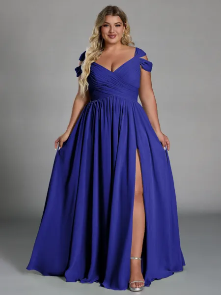 Charming A-line Cold...
