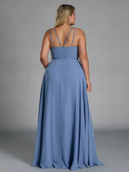 Magnificent A-line Halter...
