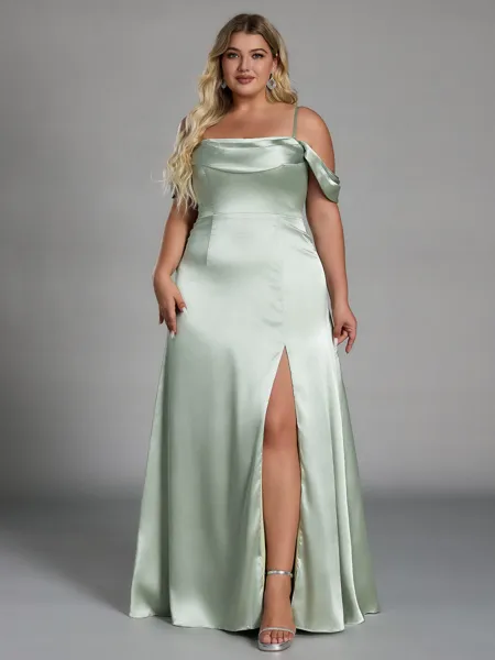 Glam Sheath Cowl Pleated...