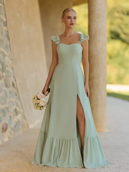 Unique A-line Straps...