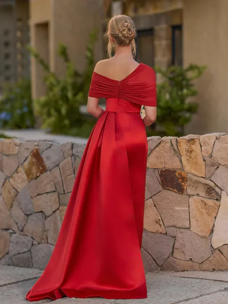 Opulent Sheath Pleated...