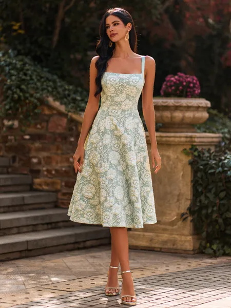 Enchanting A-line Straps...