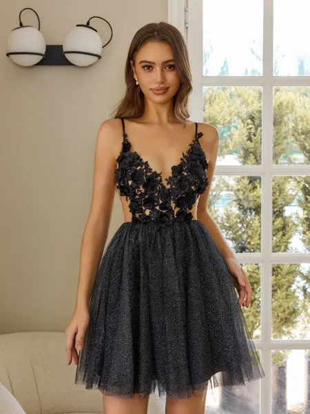 Splendid A-line V-Neck...