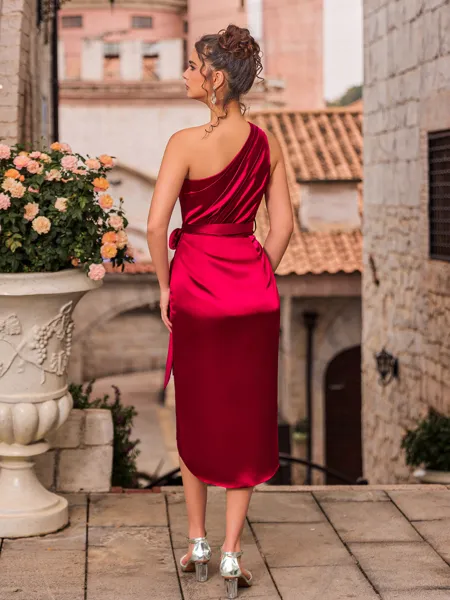 Enchanting Sheath Silk Like...