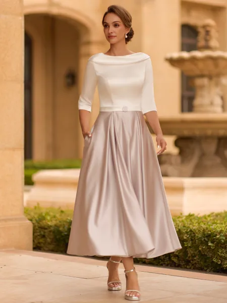 Chic A-line Scoop 3/4...