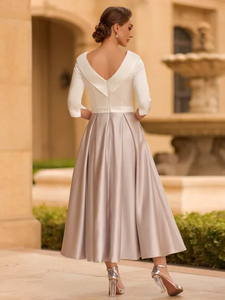 Chic A-line Scoop 3/4...