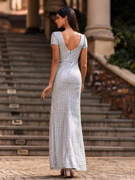 Trendy Sheath Scoop Short...