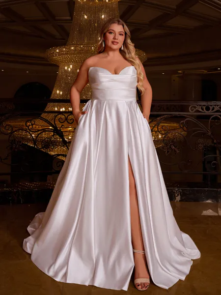 Stunning A-line Sweetheart...