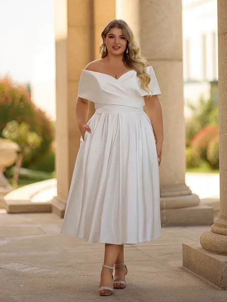Glamorous A-line...