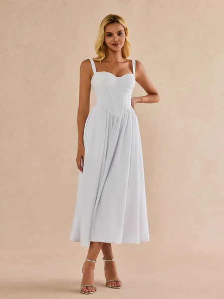 Delicate A-Line Straps...