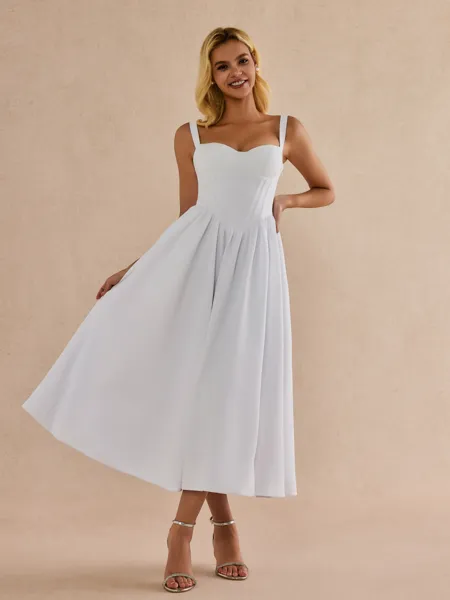 Delicate A-Line Straps...