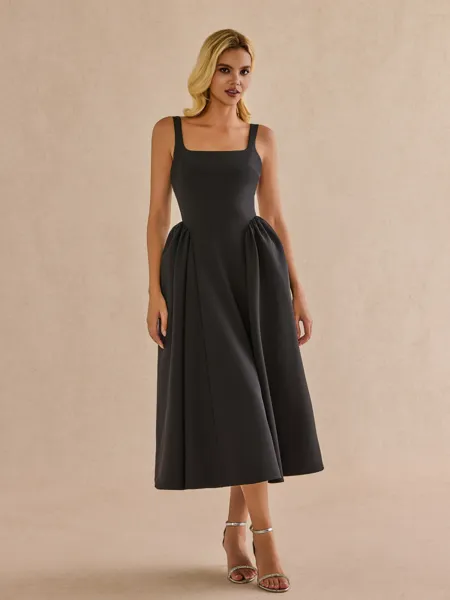 Stunning A-Line Square...