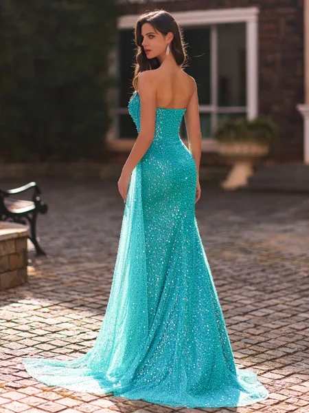 Exquisite Sheath Straight...