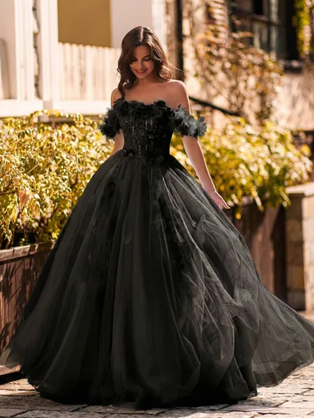 Striking Ball-Gown...