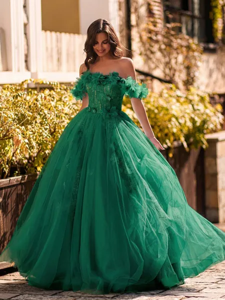 Striking Ball-Gown...