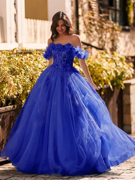 Striking Ball-Gown...
