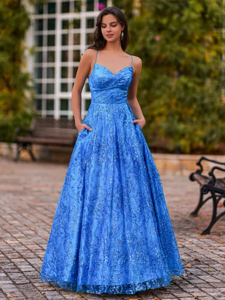 Fashion A-Line Spaghetti...