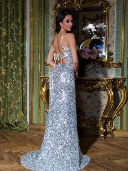 Fashion Sheath Spaghetti...