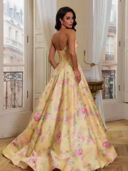 Mesmerizing A-Line Straight...