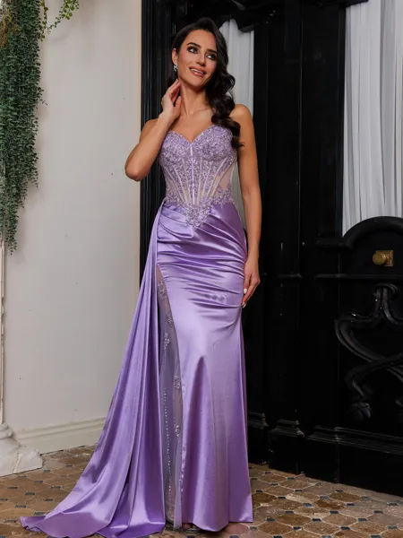 Charming Sheath Spaghetti...