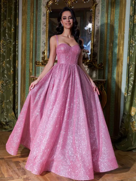 Opulent A-Line Straps...