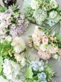 Fashion Free-Form Silk Flower Bridal Bouquets