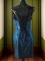 Pretty Sheath V-Neck Short/Mini Satin Corset Dress