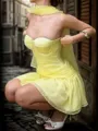 Breathtaking A-line Sweetheart Ruffles Short/Mini Organza Corset Dress