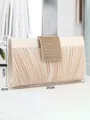Graceful Silk With Rhinestone Evening/Party Handbags