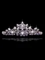 Nice Czech Rhinestones Flower Pearls Wedding Headpieces