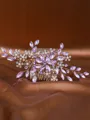Beautiful Pearls With Rhinestone Headpieces