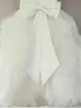 Sparkling Ball-Gown Scoop Sleeveless Floor-Length Organza Flower Girl Dress With Hand-Made Flower