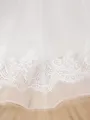 A-line Princess Scoop Sleeveless Sweep Train Whimsical Tulle Flower Girl Dress