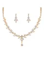 Fancy Copper Wedding Bridal Hot Sale Jewelry Set
