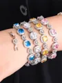 Fashion Copper With Rhinestone Bracelets