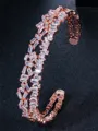 Fashion Copper With Rhinestone Bracelets