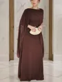 Unique Sheath/Column Scoop Sleeveless Floor-Length Chiffon Mother of the Bride Dress