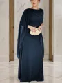 Unique Sheath/Column Scoop Sleeveless Floor-Length Chiffon Mother of the Bride Dress