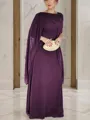 Unique Sheath/Column Scoop Sleeveless Floor-Length Chiffon Mother of the Bride Dress