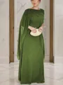 Unique Sheath/Column Scoop Sleeveless Floor-Length Chiffon Mother of the Bride Dress