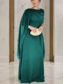 Unique Sheath/Column Scoop Sleeveless Floor-Length Chiffon Mother of the Bride Dress