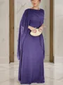 Unique Sheath/Column Scoop Sleeveless Floor-Length Chiffon Mother of the Bride Dress