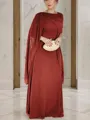 Unique Sheath/Column Scoop Sleeveless Floor-Length Chiffon Mother of the Bride Dress