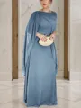 Unique Sheath/Column Scoop Sleeveless Floor-Length Chiffon Mother of the Bride Dress