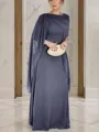 Unique Sheath/Column Scoop Sleeveless Floor-Length Chiffon Mother of the Bride Dress