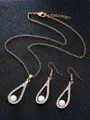 Luxurious Alloy Wedding Bridal Necklaces