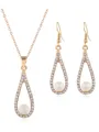 Luxurious Alloy Wedding Bridal Necklaces