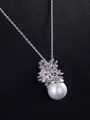 Necklaces Charming Copper With Pearl Hot Sale
