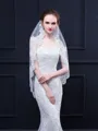 Graceful Tulle With Lace Wedding Veils