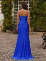 Perfect Sheath Straight Pleated Floor-Length Silk Like Satin Corset Prom Dress